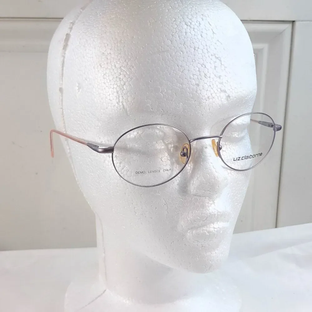 Liz Claiborne eyeglasses frame LC‎ 140 Lavender pastel purple 50-20-135 women's